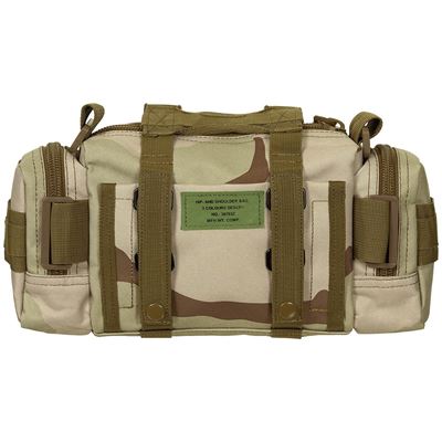 Tactical multifunctional UNI waist belt with strap 3 COL. DESERT