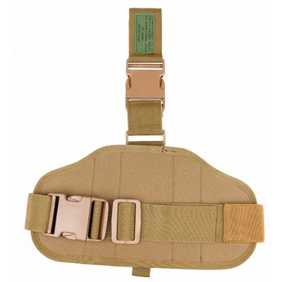 Case for guns thigh MOLLE COYOTE BROWN