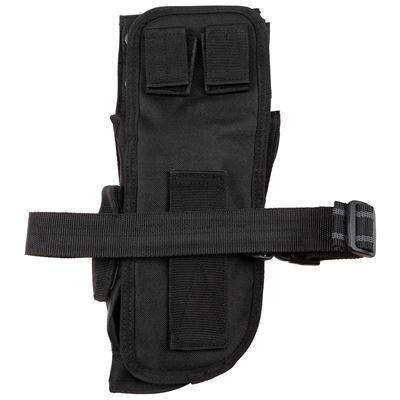 Tactical right drop leg holster BLACK