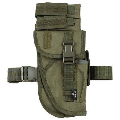 Tactical right drop leg holster OLIV
