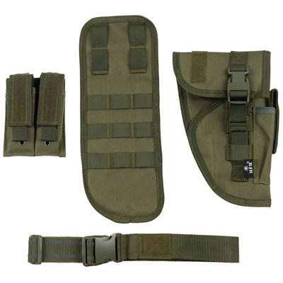 Tactical right drop leg holster OLIV