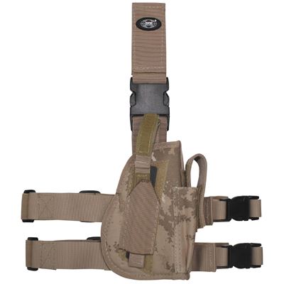 Thigh holster for a gun right VEGETATO DESERT