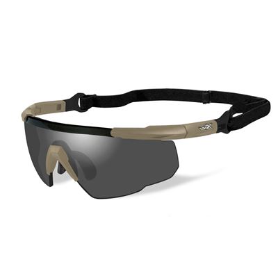Tactical sunglasses SABER ADVANCED set 3 lenses TAN frame