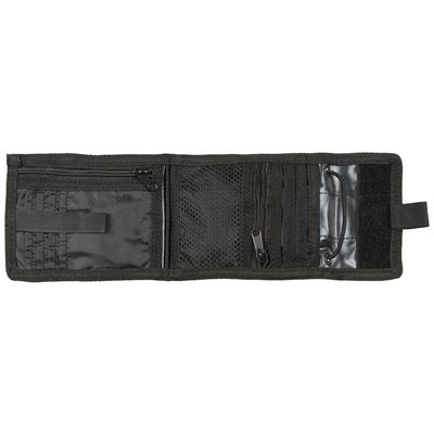 Wallet with lanyard ID CASE BLACK