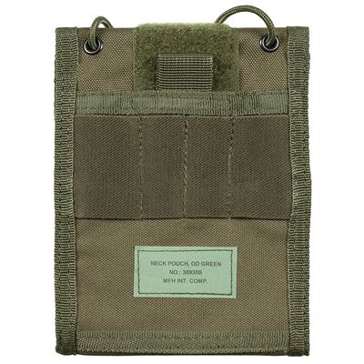 Wallet on a string ID CASE OLIVE