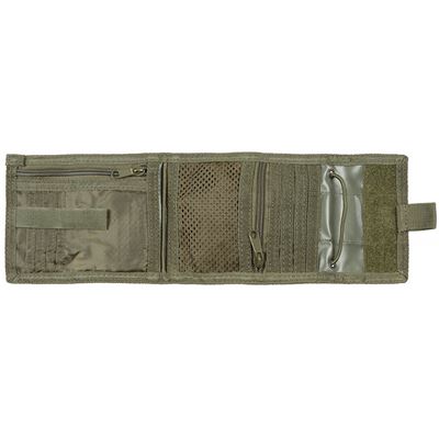 Wallet on a string ID CASE OLIVE