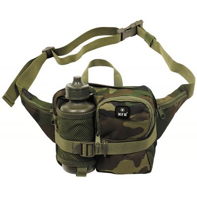Waist bag and water bottle WOODLAND