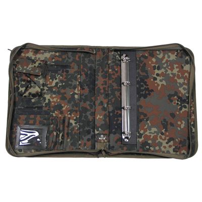 Case for stationery and block A4 Flecktarn