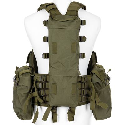 Tactical vest 12 pockets OLIVE