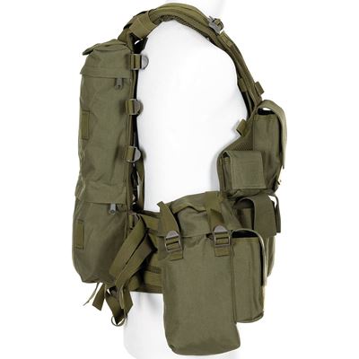 Tactical vest 12 pockets OLIVE