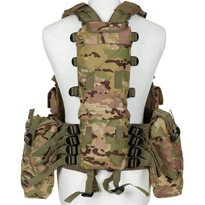 Tactical vest 12 pockets OPERATION CAMO