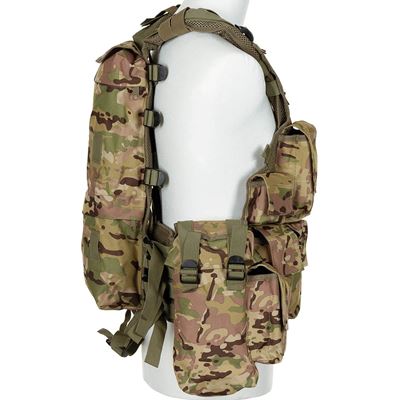Tactical vest 12 pockets OPERATION CAMO