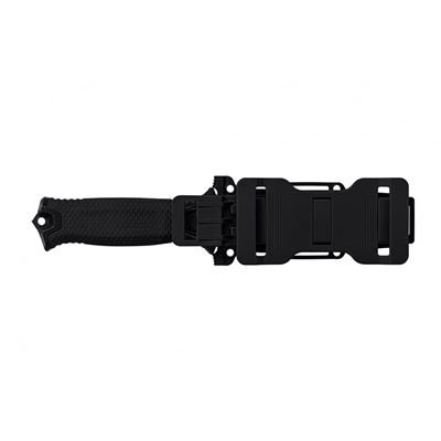 Strongarm Fixed Blade Serrated  BLACK