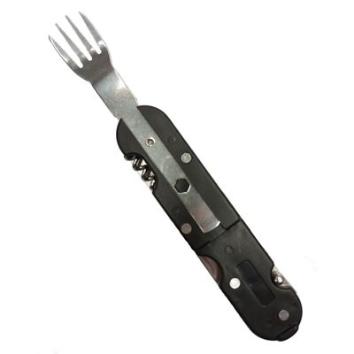 Folding cutlery 5v1 with case BLACK