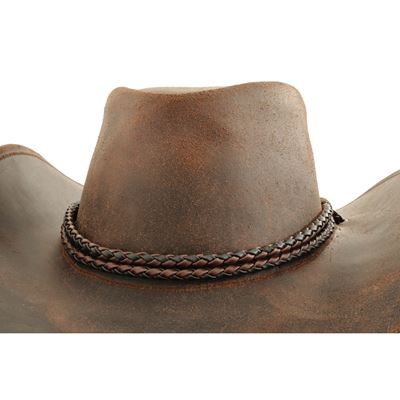 Leather Hat TRAPPER