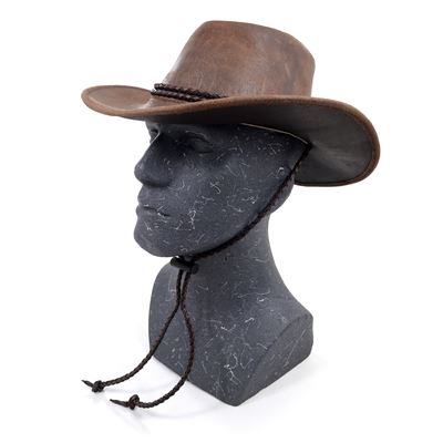 Leather Hat TRAPPER