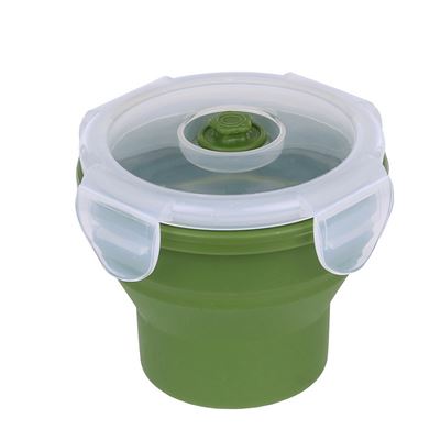 Collapsible cup with lid GREEN