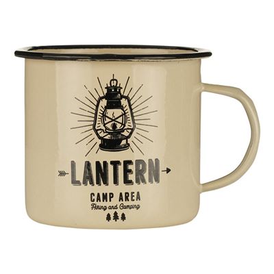 Enamel Cup Outdoor Lantern 500ml