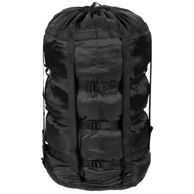 U.S. compression bag for sleeping bag BLACK