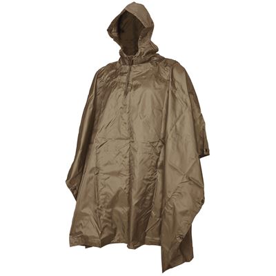 Military Poncho rip-stop COYOTE