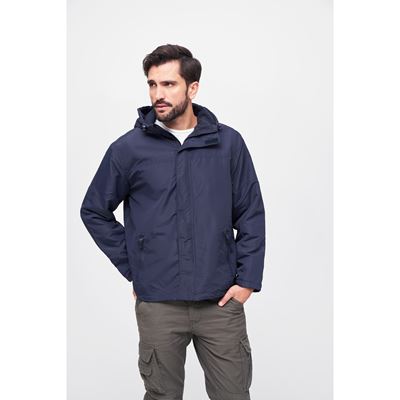 Jacket FRONTZIP WINDBREAKER BLUE BRANDIT 3167-8 3