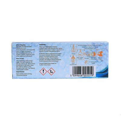 Water purification tablets 50 pcs