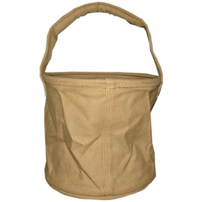 Canvas water bucket US KHAKI