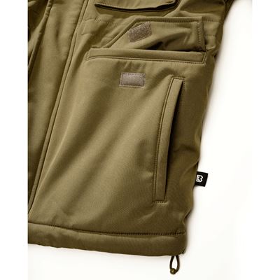 Softshell Jacket M65 GREEN BRANDIT 3208-15001 3