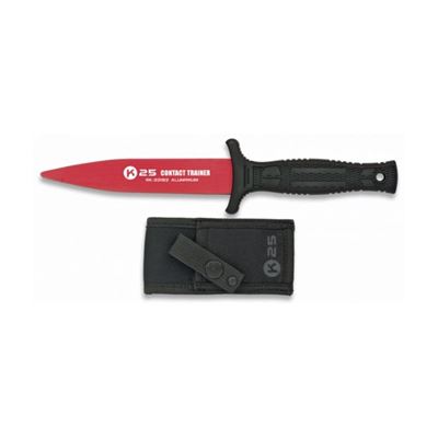 Knife training K25 aluminium RED