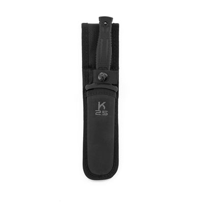 Knife K25 32193 fixed blade BLACK