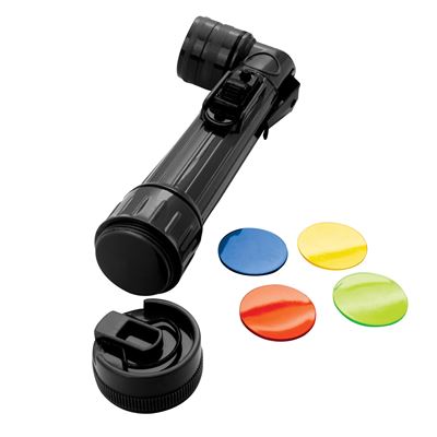 Flashlight U.S. SMALL "pipe" Little Black ROTHCO 325 5