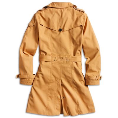Women's Coat Trenchcoat BROWN