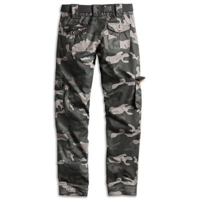 Trousers women SLIMMY PREMIUM BLACK CAMO