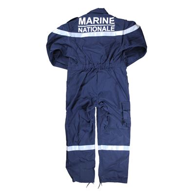 MARINE NATIONALE Coveralls with Reflective Stripes BLUE
