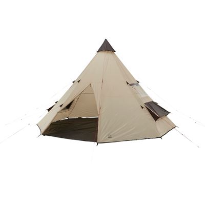 Tenda rotonda per 8 persone Grand Canyon Black Falls 8 tipiramide tenda familiare tenda per gruppo tenda a piramide 