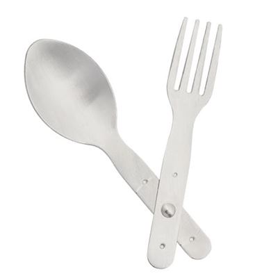 Folding fork and spoon