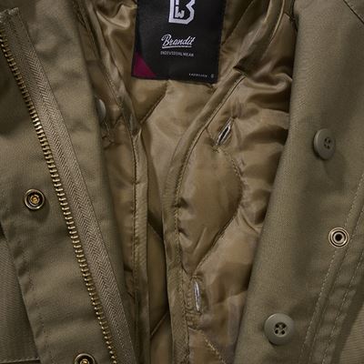 Giacca M65 Donna Brandit - Parka Militare Impermeabile Con Giacca Interna Rimovibile | Stile Americana - Foto 7
