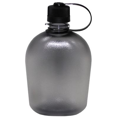 US plastic bottle transparent GEN II 1L BLACK