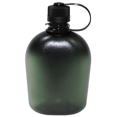 US plastic bottle transparent GEN II 1L OLIV