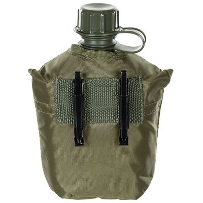 Bottle U.S. Field nylon fabric 1L OLIVE