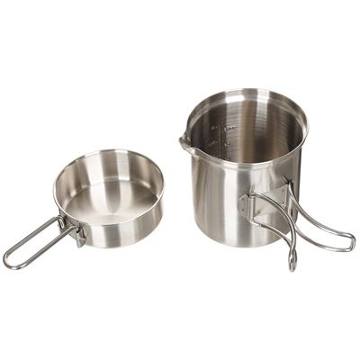 Mess Kit Stainless Steel pot pan