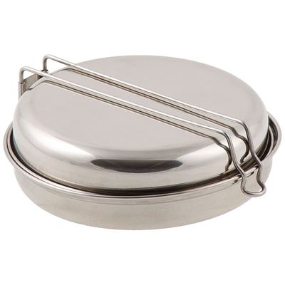 Mess Kit Stainless Steel 5-part