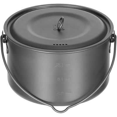 Pot FOX with Lid 1,95 l TITANIUM