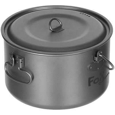 Pot FOX with Lid 1,95 l TITANIUM