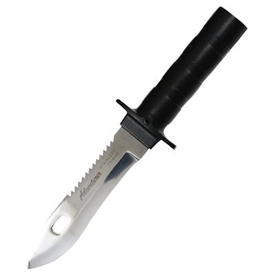 Knife with a fixed blade survival DELUXE ADVENTURER