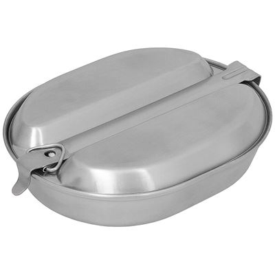 US Mess Kit Stainless Steel 2-part