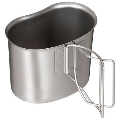 US Canteen Cup Stainless Steel foldable handles
