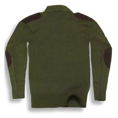 ACRYLIC COMMANDO sweater quarter zip OLIVE