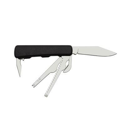 Fishing knife NH-5B stainless steel black plastic handle