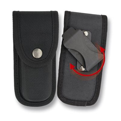 Multi-position Pouch for Pocket Knife BLACK